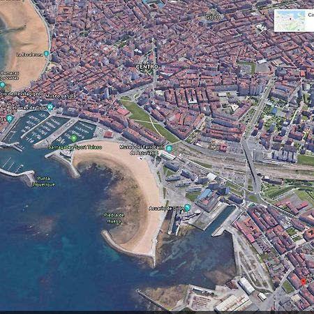 Ferienwohnung Acuarium 1 Gijón Exterior foto